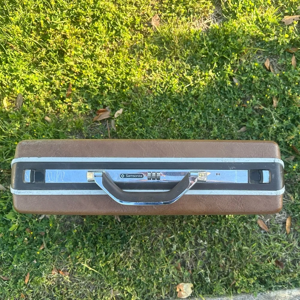 VINTAGE Samsonite ACCORD Briefcase BROWN